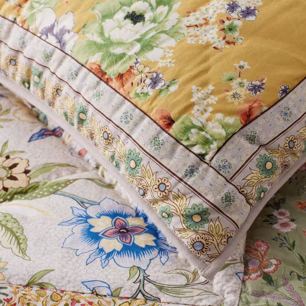 The Company Store Sunset Floral Quilted Cotton Sham