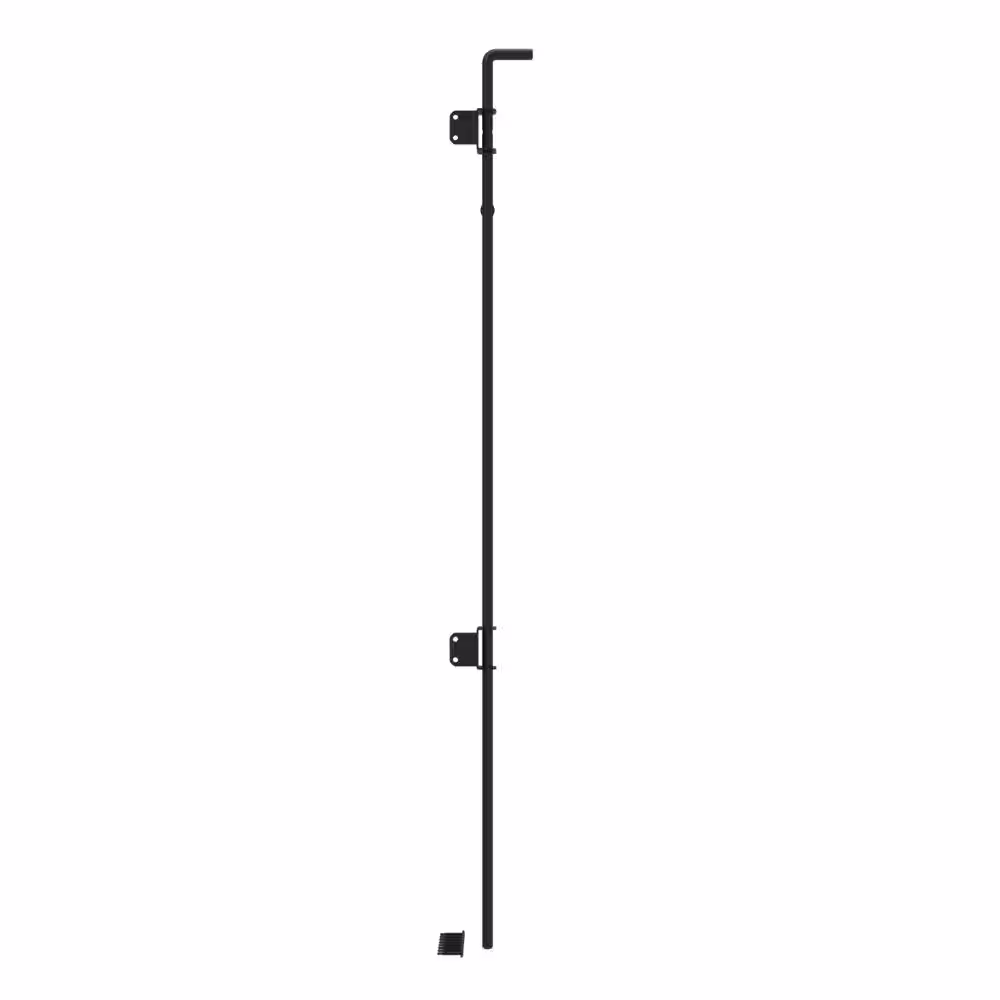 Barrette Outdoor Living 48.75 in. Black Stainless Steel Heavy-Duty Drop Rod