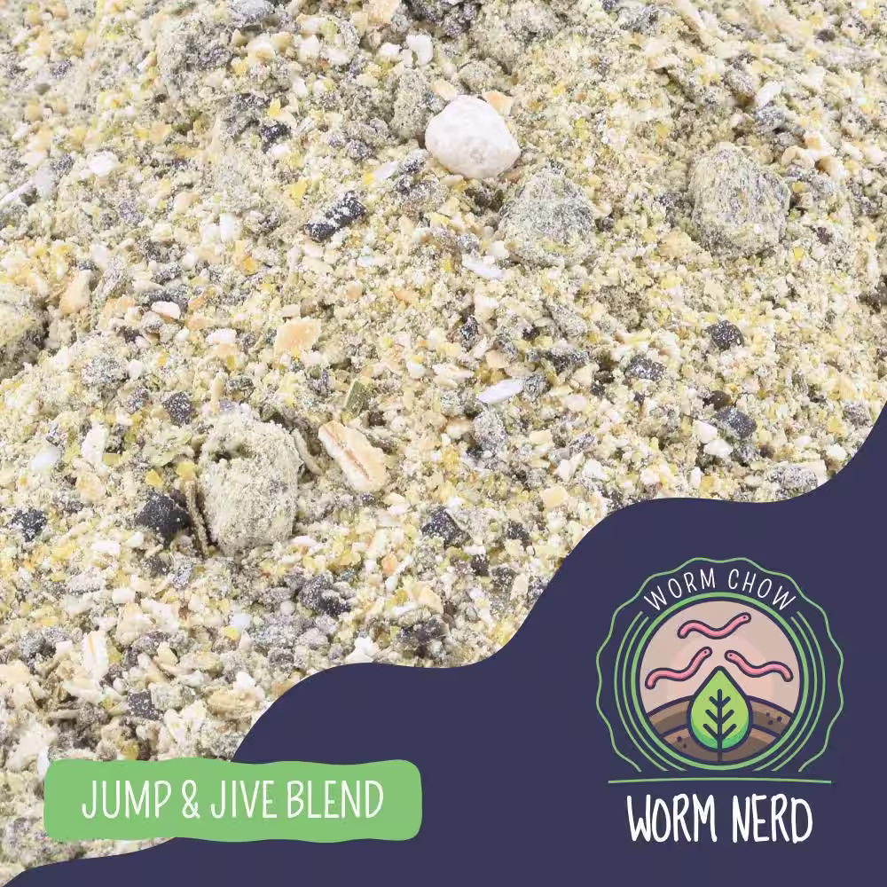 Arcadia Garden Products Worm Nerd 2 lbs. Worm Chow Jump and Jive Blend