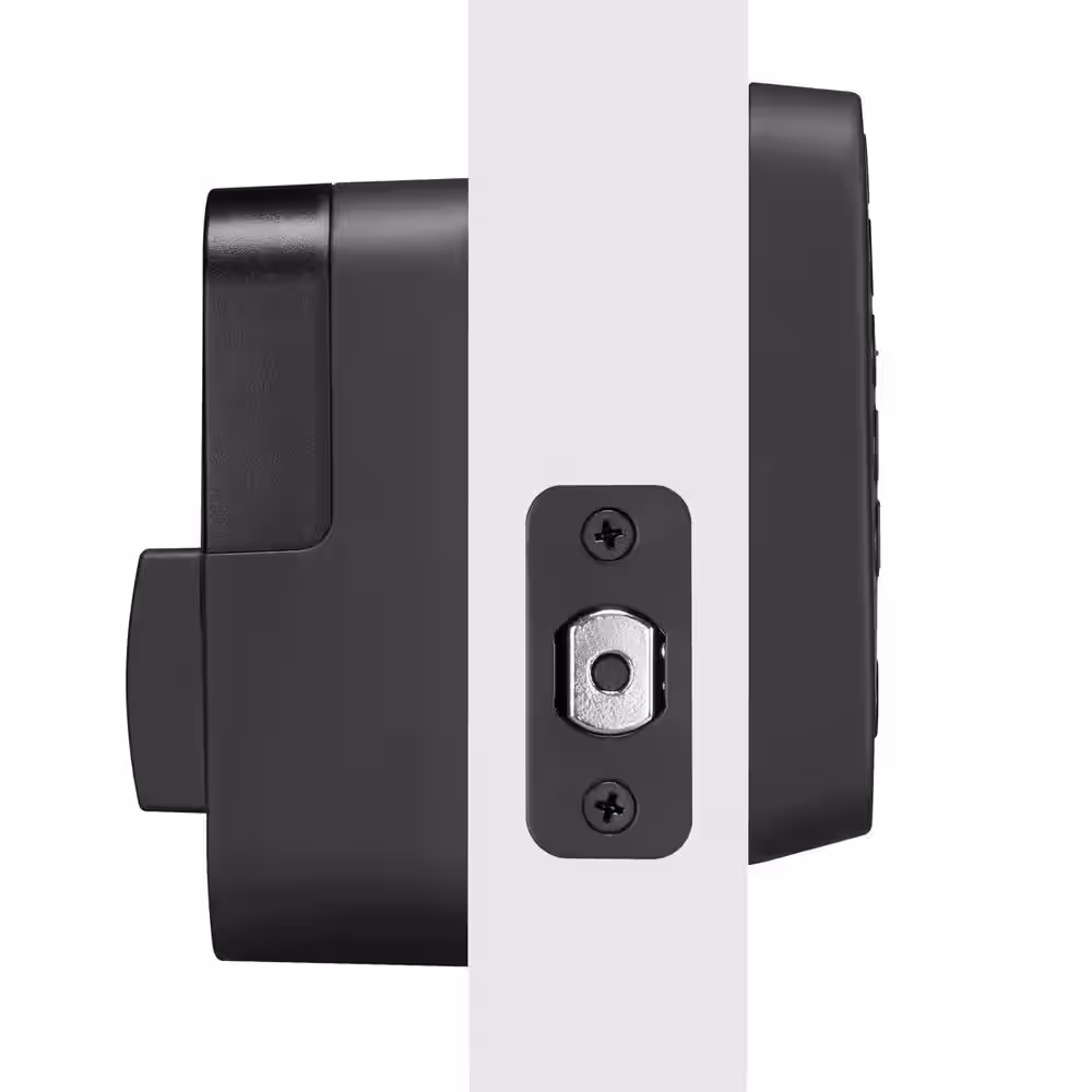 Yale Assure 2 Lock Black Suede Keyed Single Cylinder Deadbolt with Push Button Keypad and Bluetooth