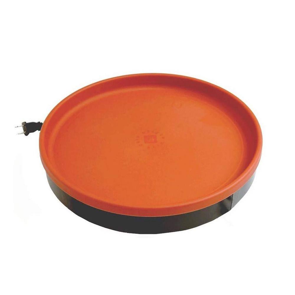 None All Seasons 3 in. 1 Outdoor Heated Birdbath, 75-Watts, Brown