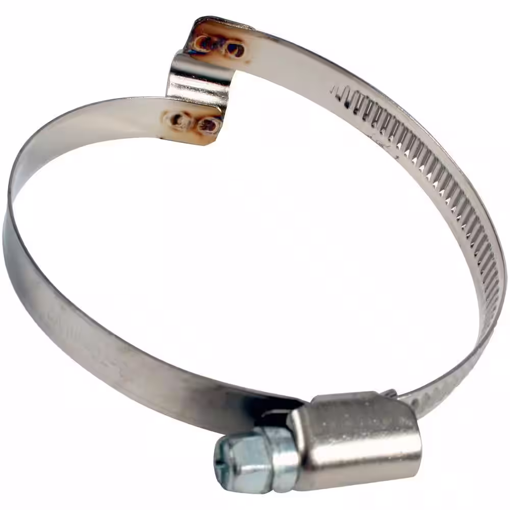 Cen-Tec 2 in. x 20 ft. Urethane Dust Collection and Ducting Hose with Shop Vacuum Adapters and Bridge and Key Clamps