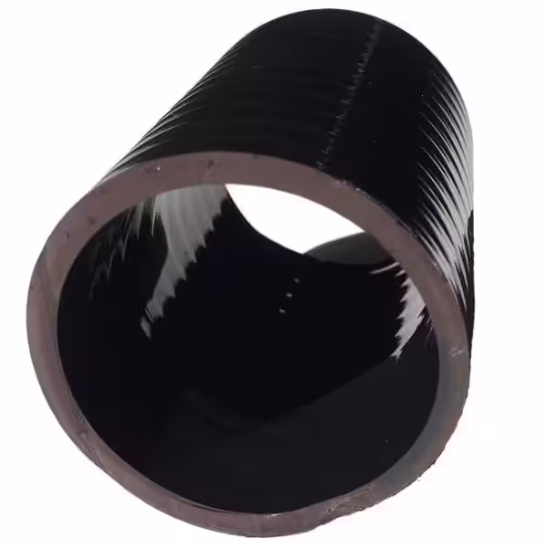 HYDROMAXX 3 in. x 10 ft. Black PVC Schedule 40 Flexible Pipe