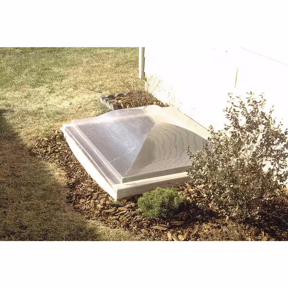 Bilco ScapeWel 63 in. x 49 in. Polycarbonate Window Well Cover for W4862-54N