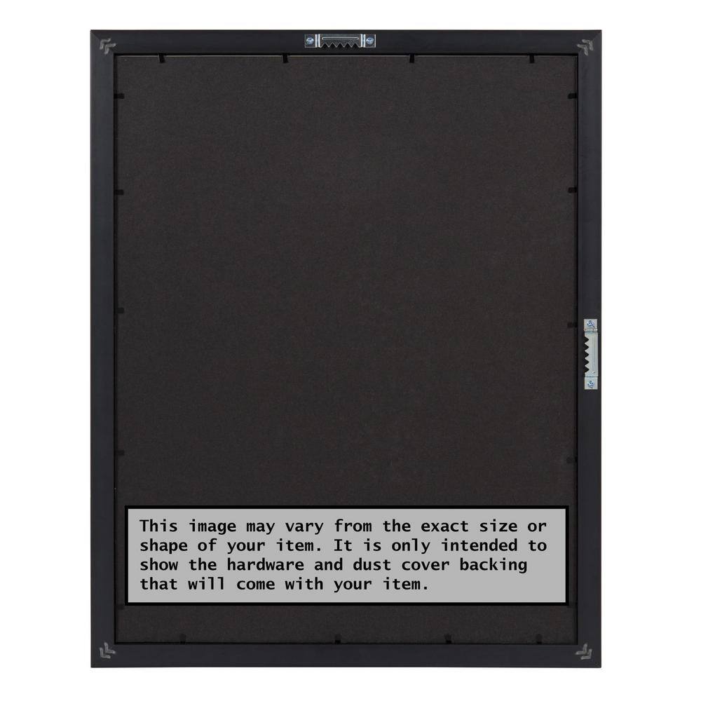 Amanti Art Parisian Silver Wood Picture Frame Opening Size 24 x 36 in.