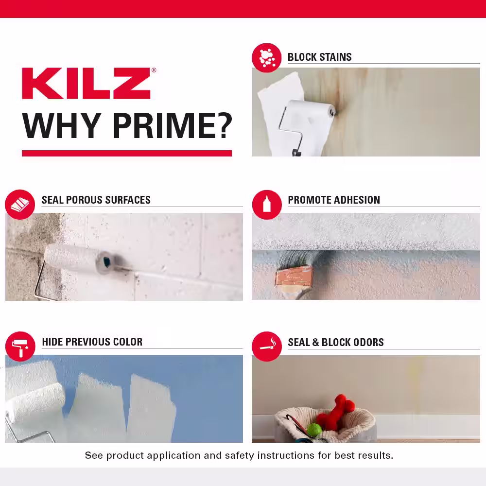 KILZ KLEAR 5 gal. Interior/Exterior Multi-Surface Primer and Sealer