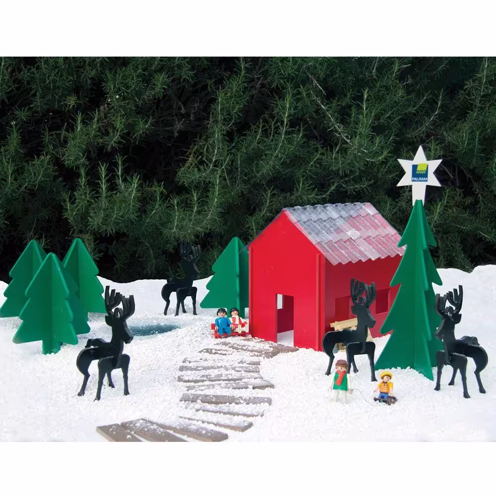 Palight ProjectPVC 12 in. x 12 in. x 0.236 in. Foam PVC Black Sheet