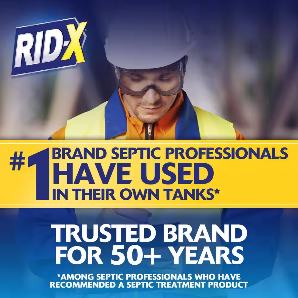RID-X 9.8 oz. Powder Septic Tank Treatment (3-Pack)