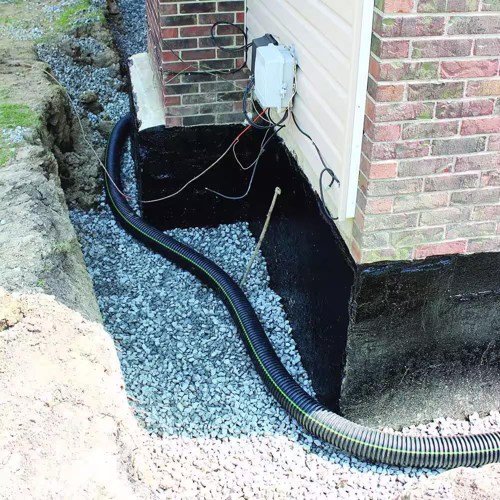 Advanced Drainage Systems 4 in. x 50 ft. Singlewall Perforated Drain Pipe