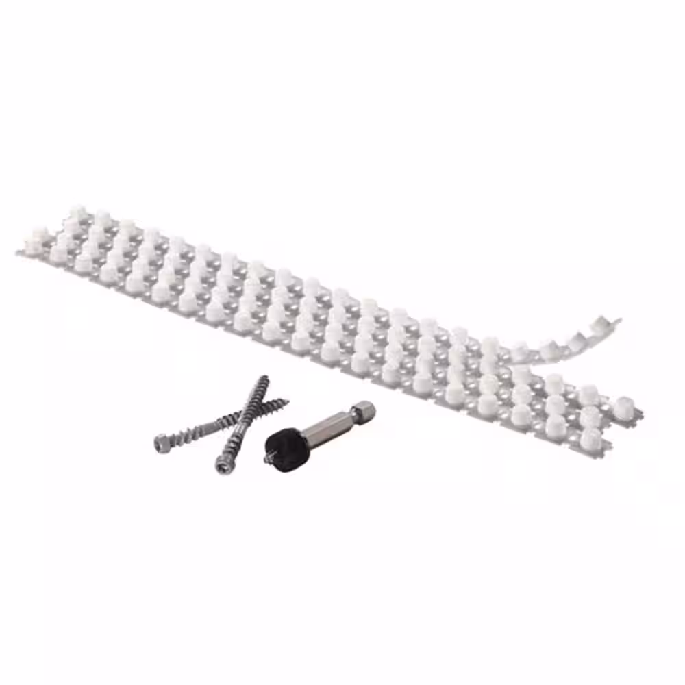 FastenMaster Collated Cortex for Veranda 2-3/4 in. Trim 50-Line Fit White Smooth (75-Screws)