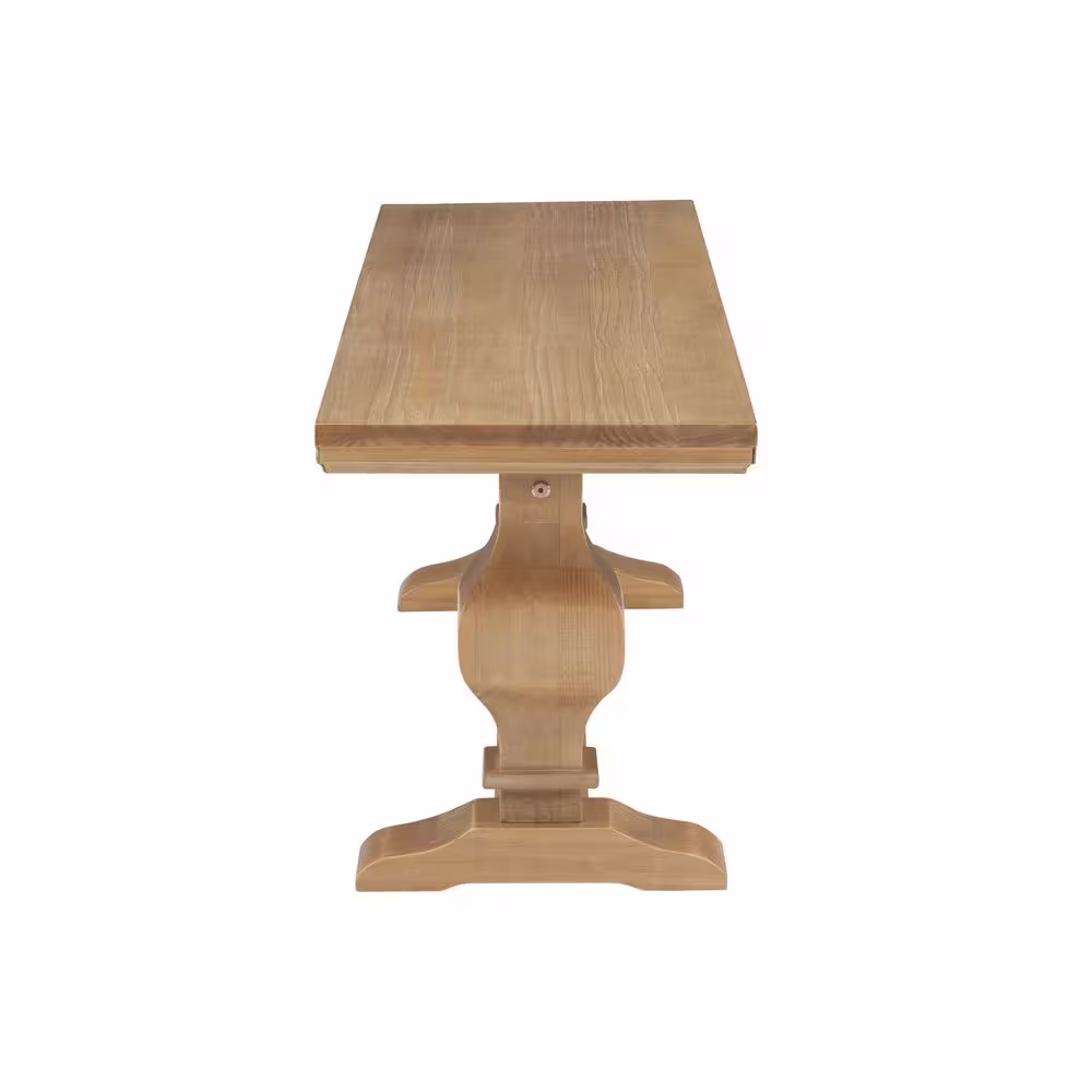 Linon Home Decor Reeser Rustic Honey Brown Bench