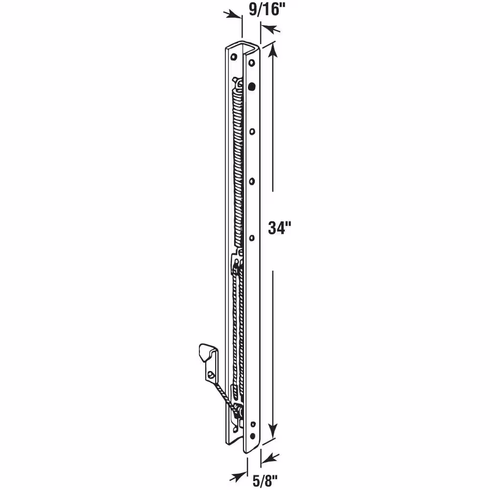 Prime-Line 34 in. Window Block and Tackle Sash Balance