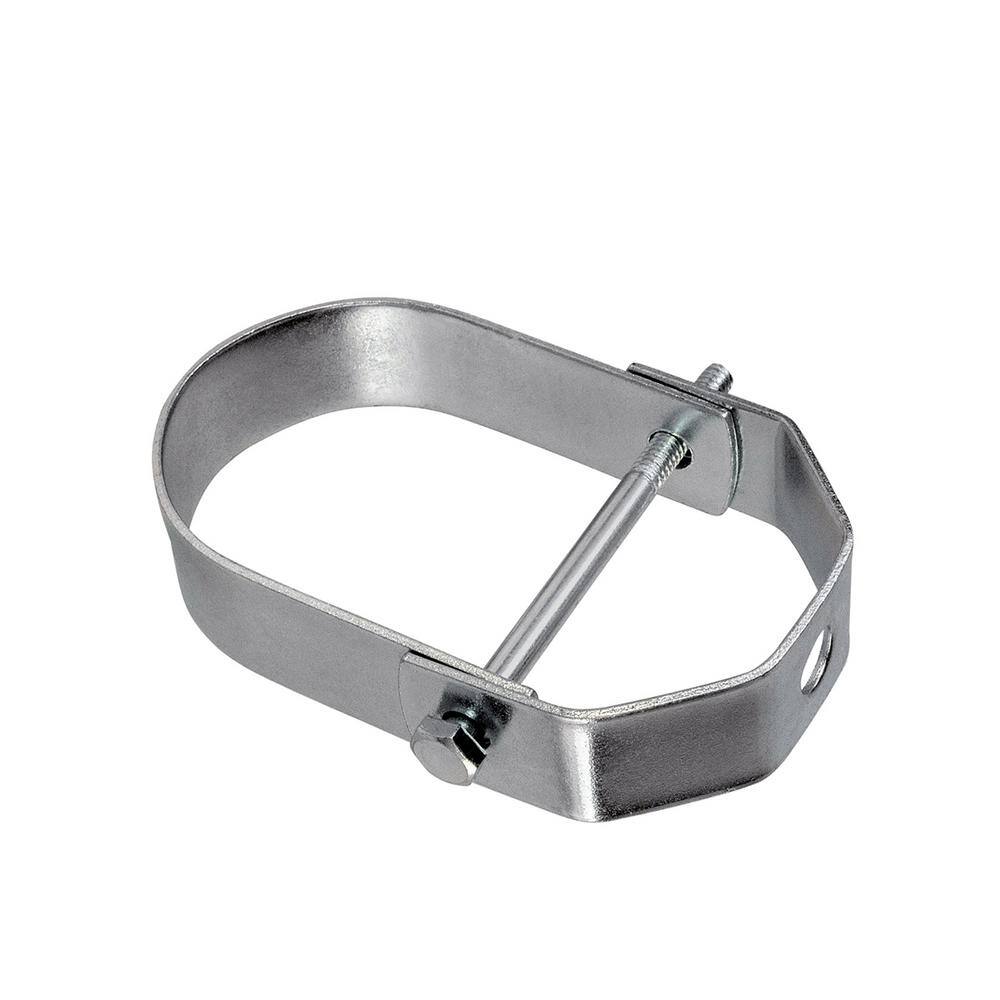 The Plumber's Choice 1-1/2 in. Clevis Hanger for Vertical Pipe Support in Standard Electro Galvanized Steel