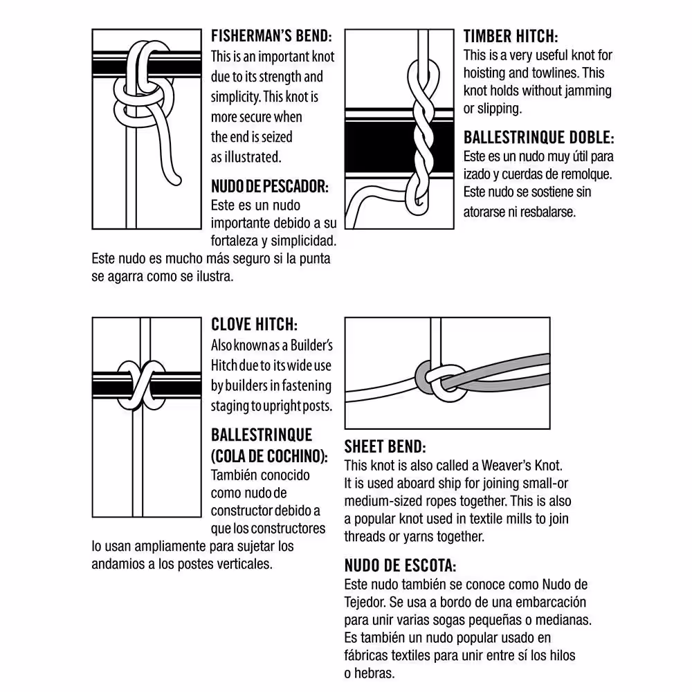 Everbilt 3/16 in. x 100 ft. White Braided Polypropylene Clothesline