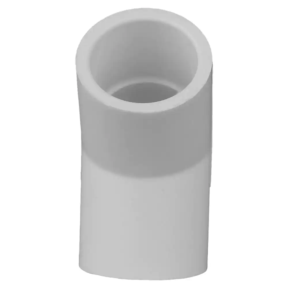 Charlotte Pipe 1-1/2 in. x 1-1/2 in. 45 Degree PVC Socket x Socket Elbow Fitting