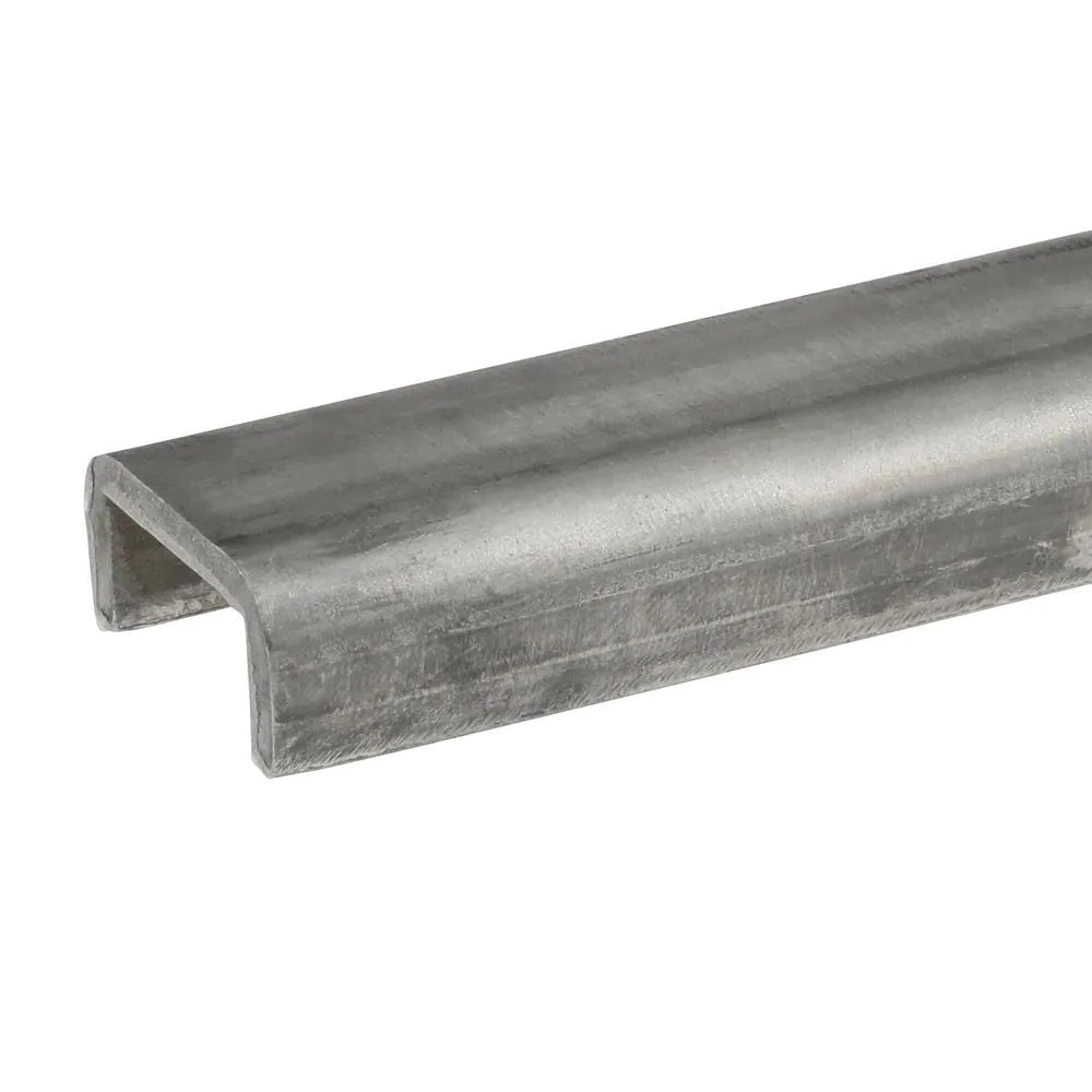 Everbilt 1/2 in. x 1-1/2 in. x 36 in. Plain C-Channel with 1/8 in. Thick