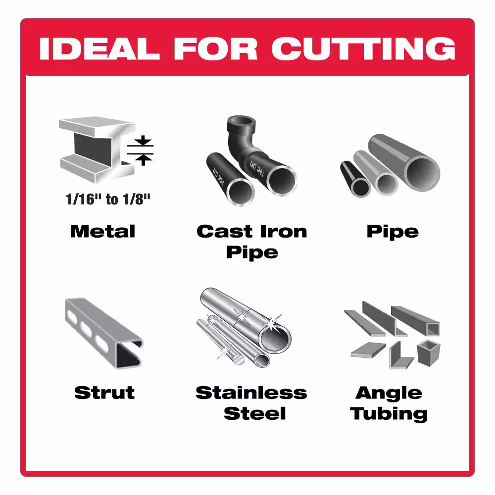 DIABLO 6 in. 10 TPI Steel Demon Carbide Reciprocating Saw Blade for Medium Metal Cutting