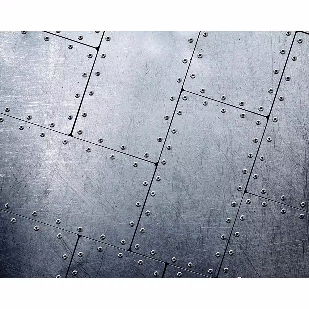 Brewster Tiled Metal Wall Mural
