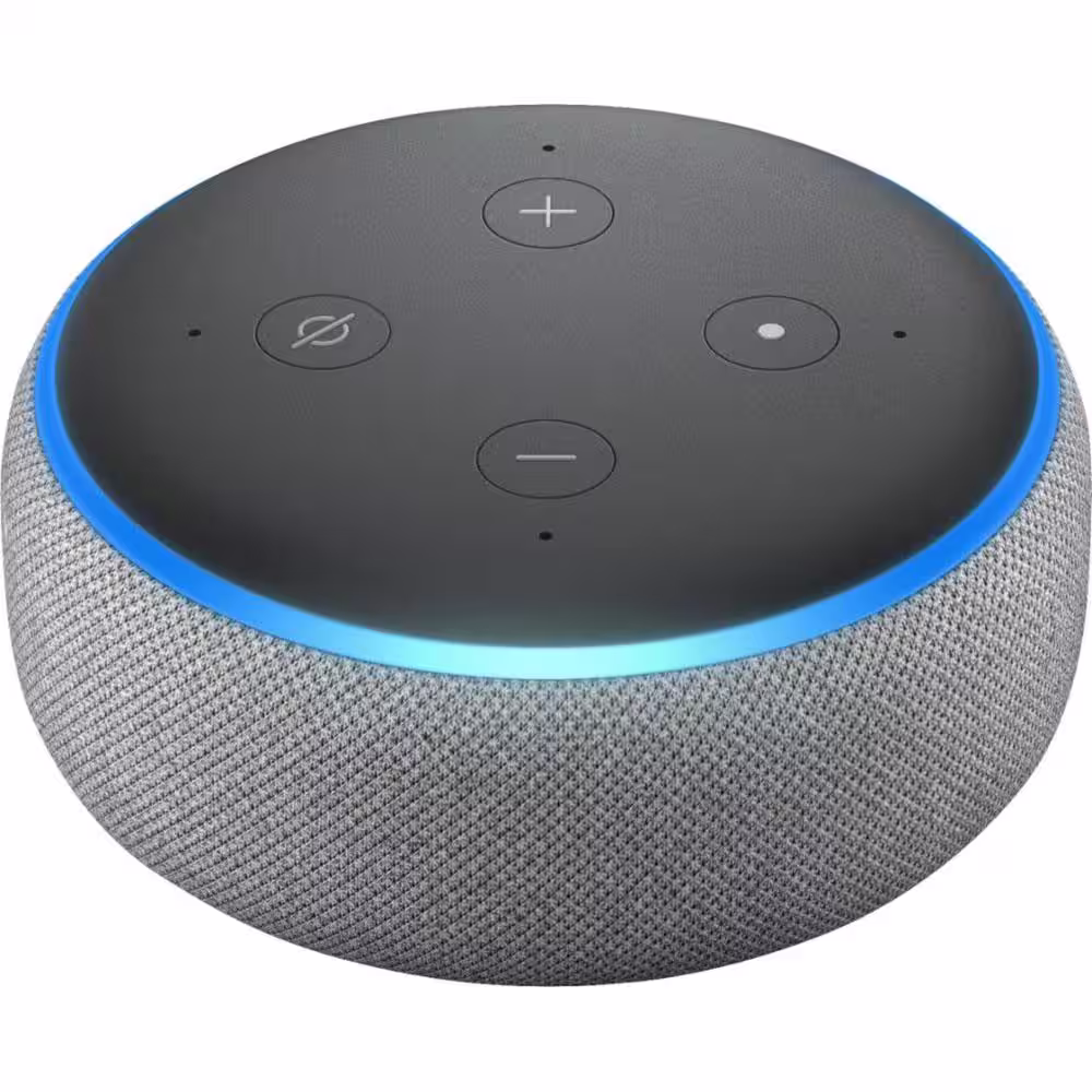 None Echo Dot Gen 3 Plus Fire TV Stick 4K in Gray