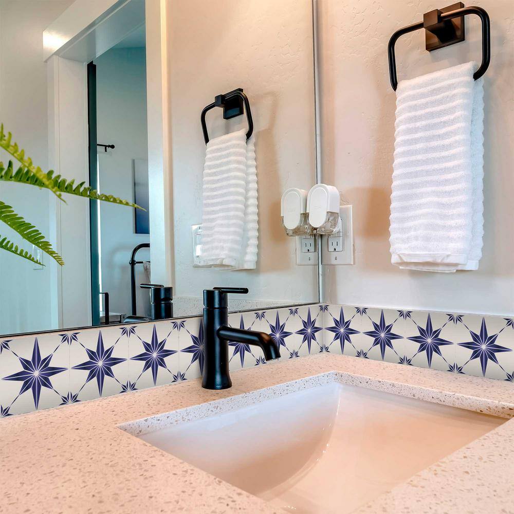 None Purple B88 4 in. x 4 in. Vinyl Peel and Stick Tile (24-Tiles, 2.67 sq. ft./Pack)
