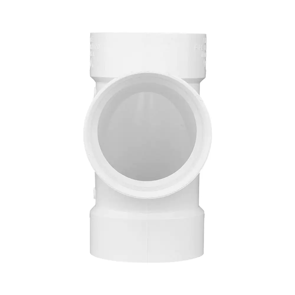 Charlotte Pipe 2 in. DWV PVC Sanitary Tee