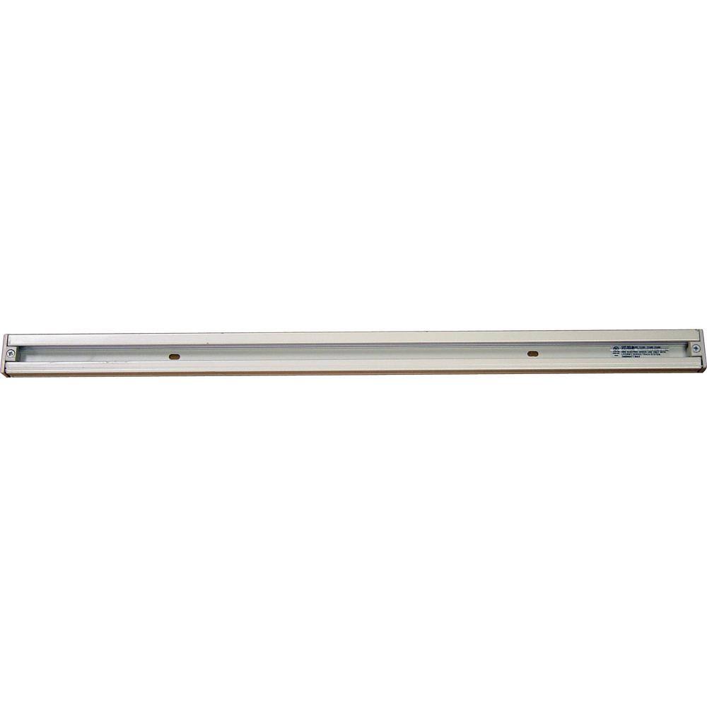 Volume Lighting 6 ft. White Linear Track Lighting Section / 1-Circuit 1-Neutral 120V Track System