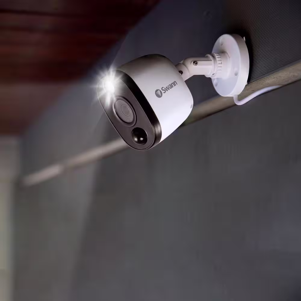 Swann DVR-4580 8-Channel 1080p 1TB Surveillance System with Four 1080p Wired Bullet Cameras
