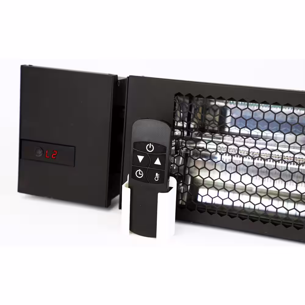 King Electric Electric RK Series 60 in. 240-Volt 4500-Watt Infrared Radiant Heater with Remote