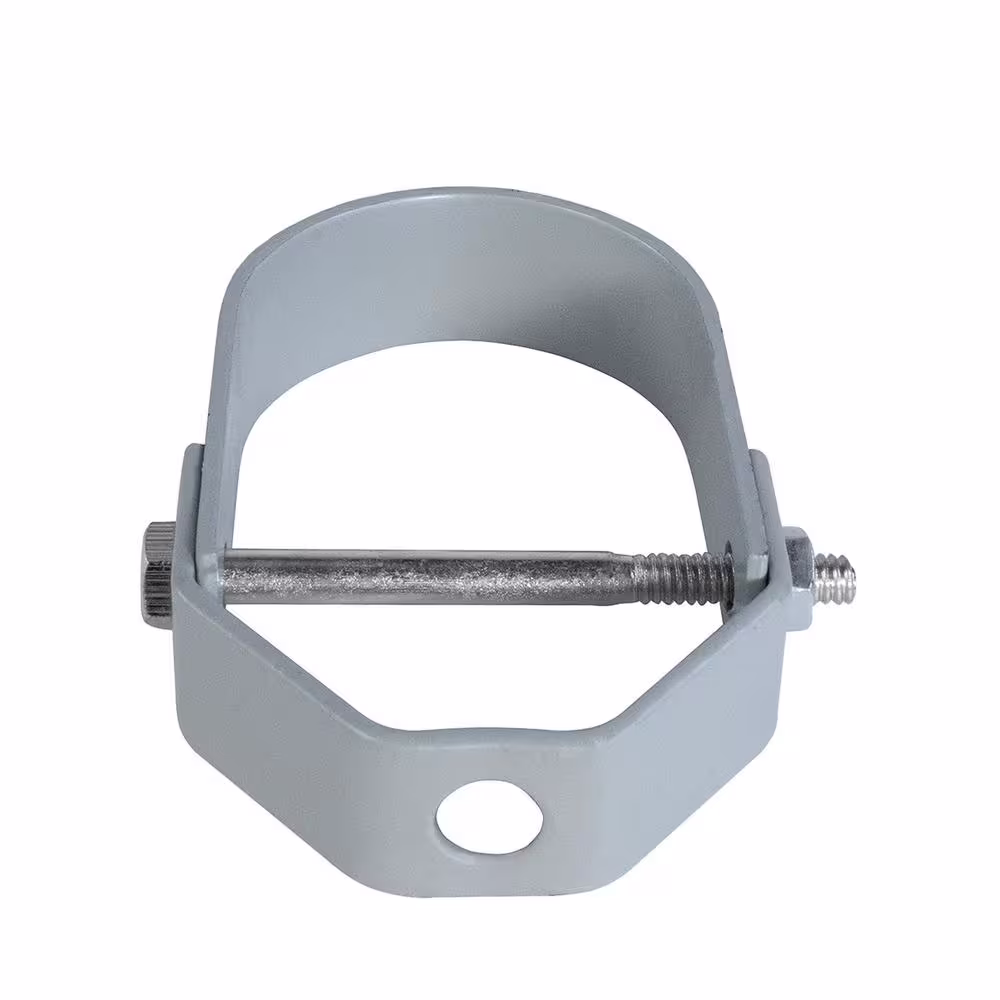 The Plumber's Choice 12 in. Clevis Hanger for Vertical Pipe Suppport in Standard Epoxy Coated Steel