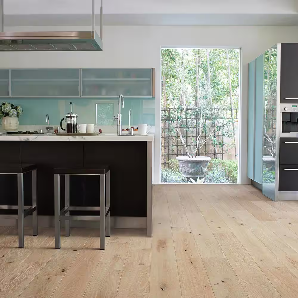 Malibu Wide Plank Tunitas French Oak 1/2 in. T x 7.5 in. W Water Resistant Wire Brushed Engineered Hardwood Flooring (1398.6 sqft/pallet)