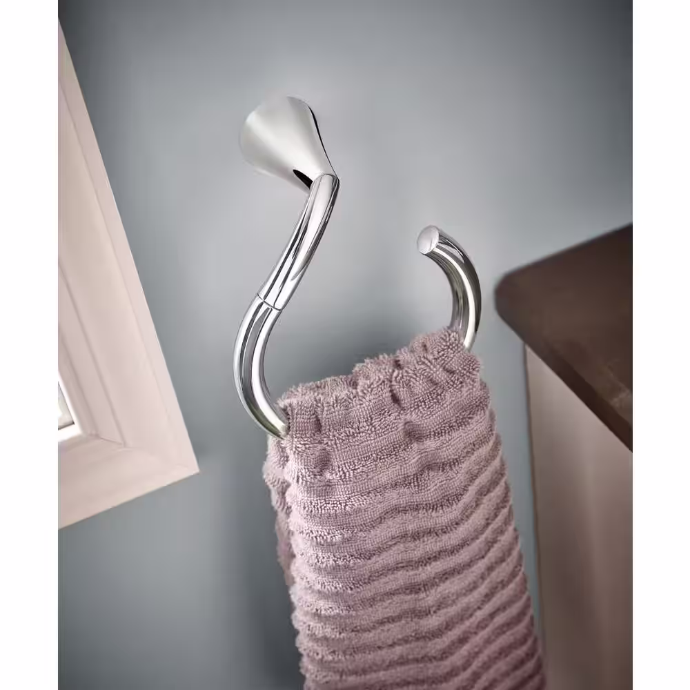 MOEN Glyde Towel Ring in Brushed Nickel