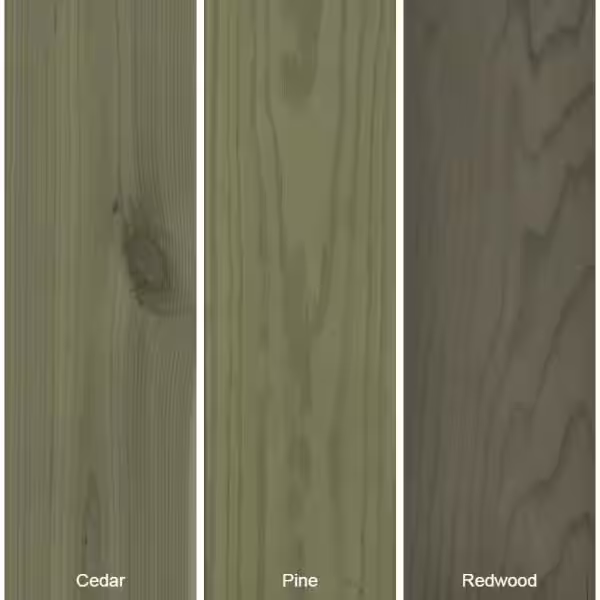 BEHR PREMIUM 8 oz. #ST-126 Woodland Green Semi-Transparent Waterproofing Exterior Wood Stain and Sealer Sample