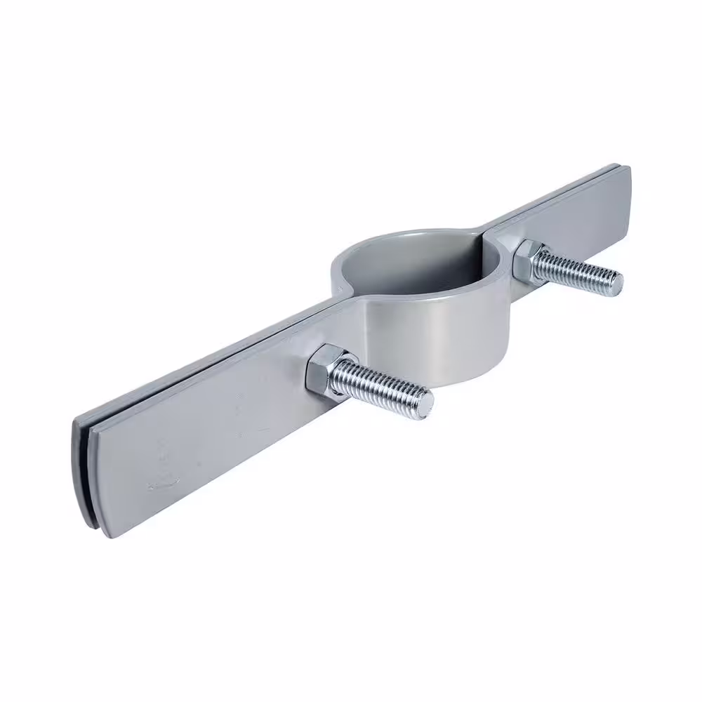 The Plumber's Choice 12 in. Riser Clamp in Epoxy Coated Steel
