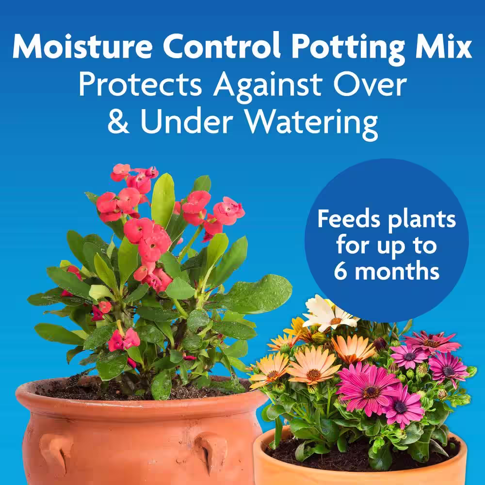 Miracle-Gro 16 qt. Moisture Control Potting Mix for Outdoor and Indoor Plants