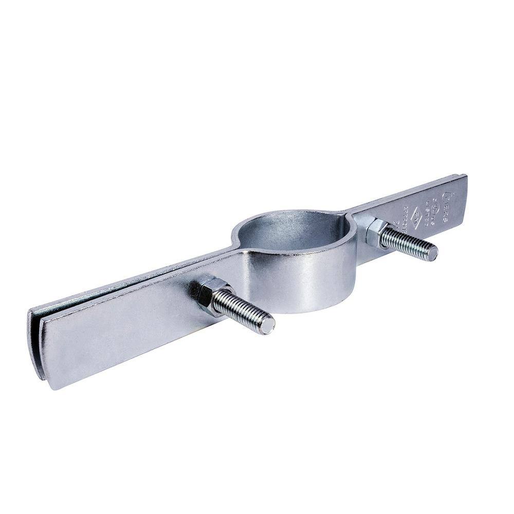 The Plumber's Choice 5 in. Riser Clamp in Electro Galvanized Steel