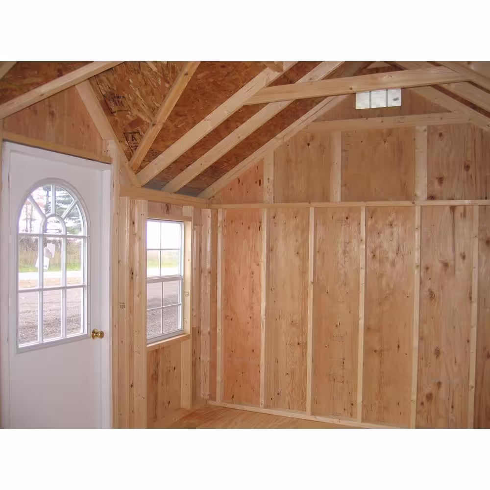LITTLE COTTAGE CO. Classic Cottage 12 ft. x 16 ft. Wood Storage Building DIY Kit with Floor