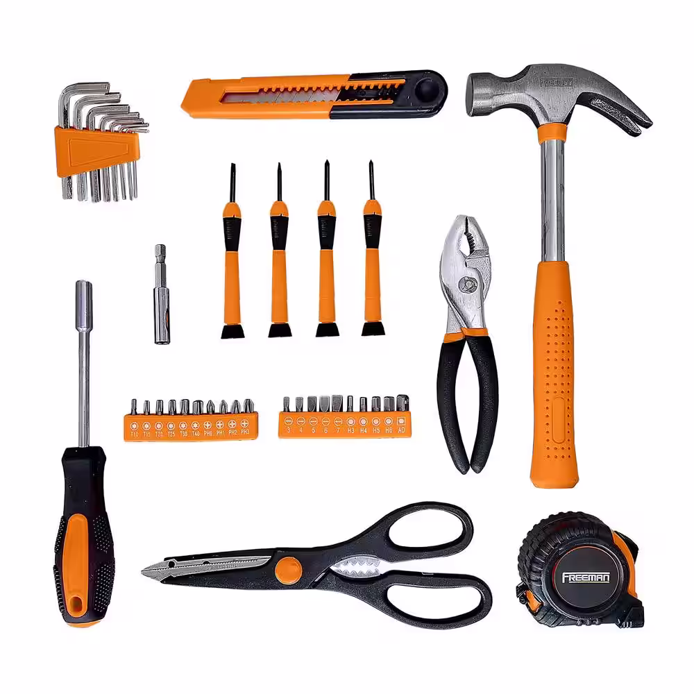 Freeman Hand Tool Kit with Storage Case (39-Piece)