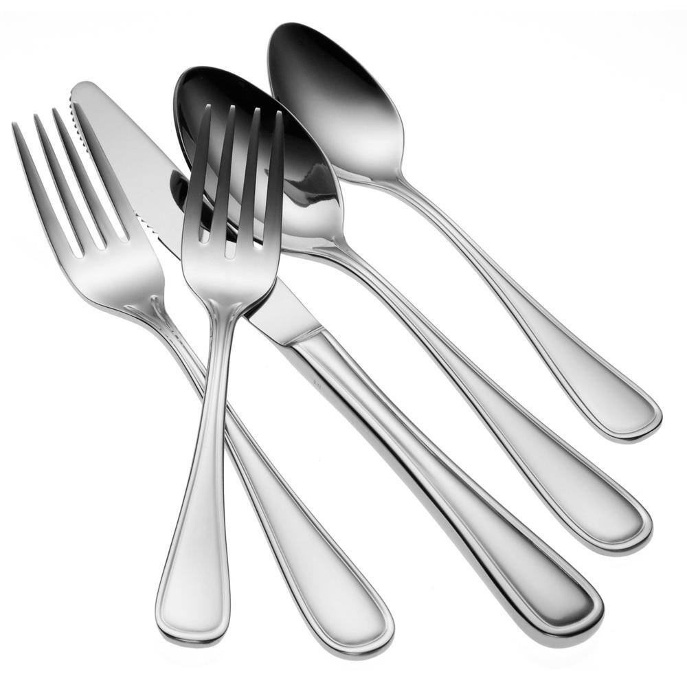 Oneida New Rim II 18/0 Stainless Steel Tablespoon/Serving Spoons (Set of 12)