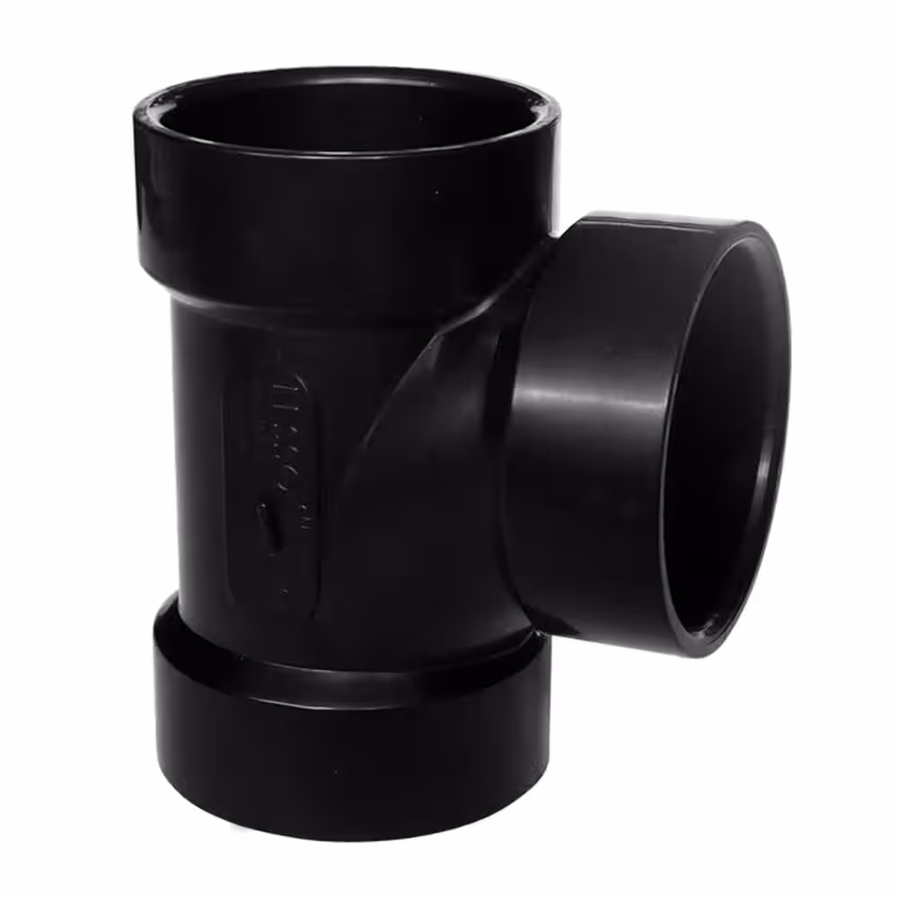 VPC 1-1/2 in. ABS Plastic DWV San Tee Fitting