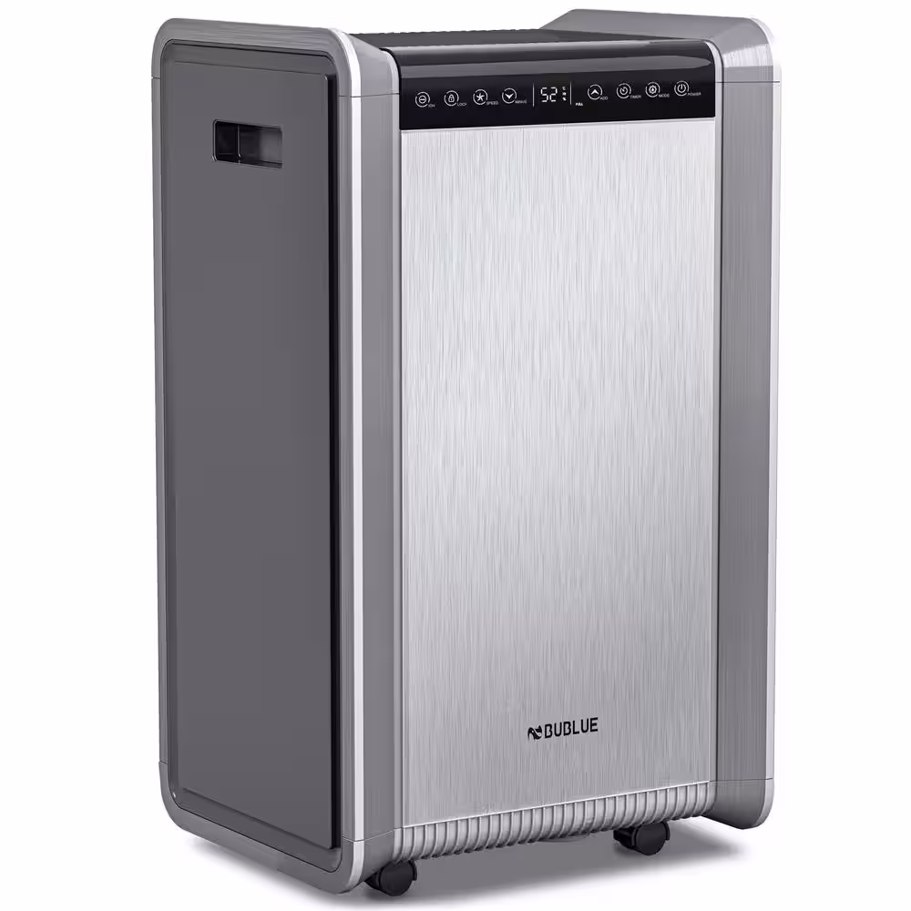 JEREMY CASS 125 pt. 8,500 sq.ft. Commercial Grade Dehumidifier for Basement, Home and Large Room with 12 H Timer