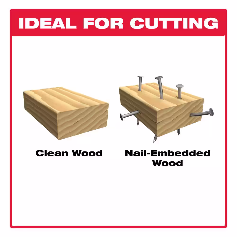 DIABLO 9 in. 5/7 TPI Demo Demon Carbide Reciprocating Saw Blade for Nail-Embedded Wood Cutting