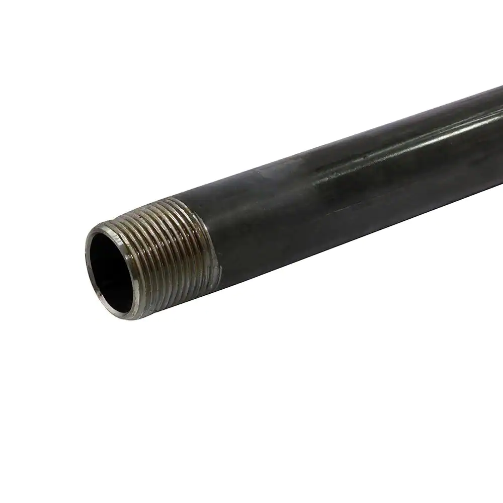 The Plumber's Choice 3/4 in. x 36 in. Black Steel Pipe