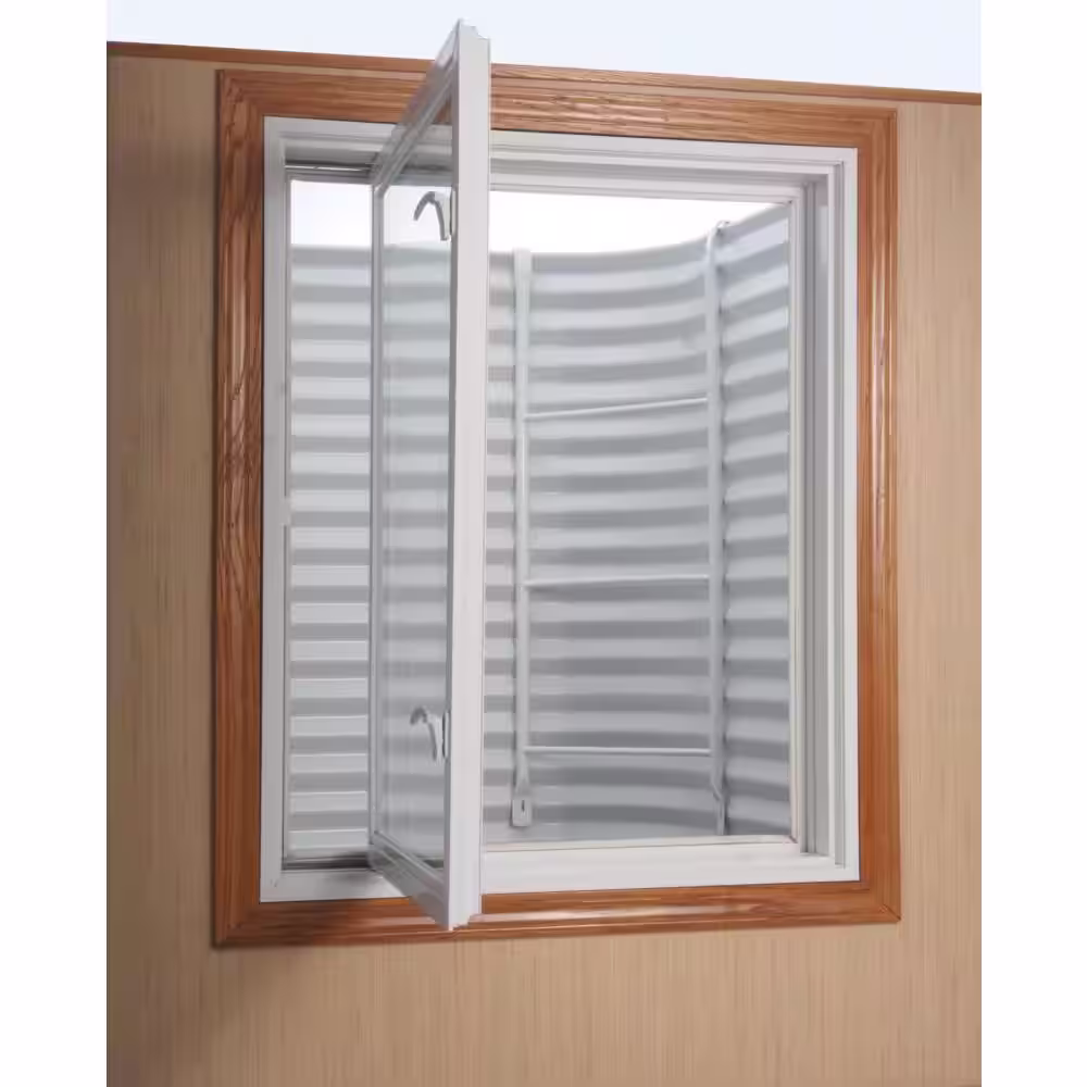 SHAPE PRODUCTS 60 in. W x 36 in. D x 48 in. H White Steel Egress Window Well
