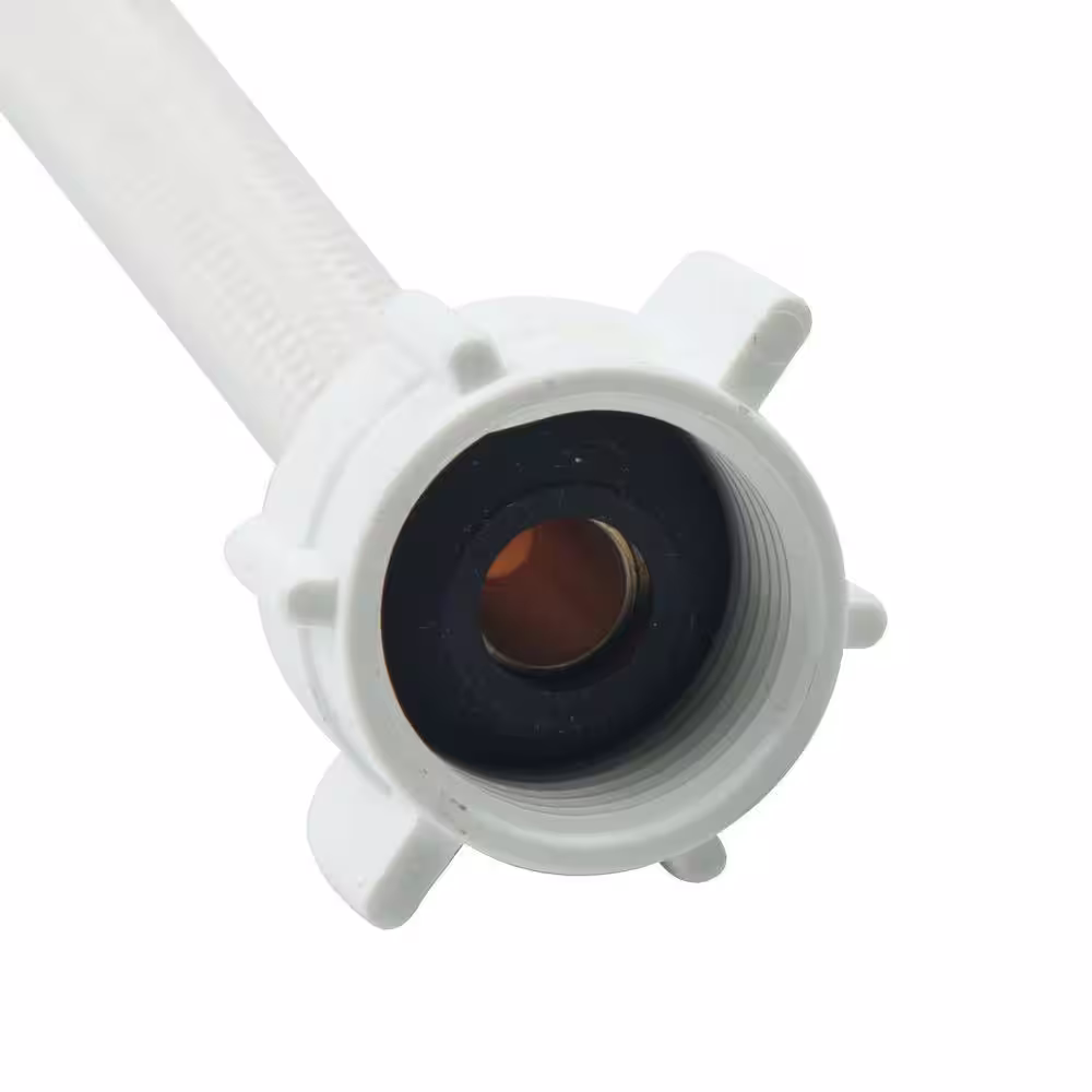 BrassCraft 3/8 in. Flare x 7/8 in. Ballcock Nut x 20 in. Vinyl Toilet Supply Line