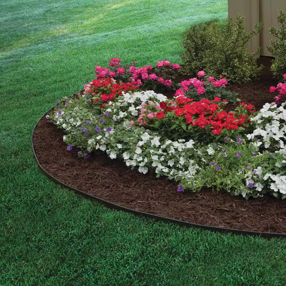 ProFlex 50 ft. L x 1.7 in. H Commercial Grade Gray Plastic No-Dig Edging Kit