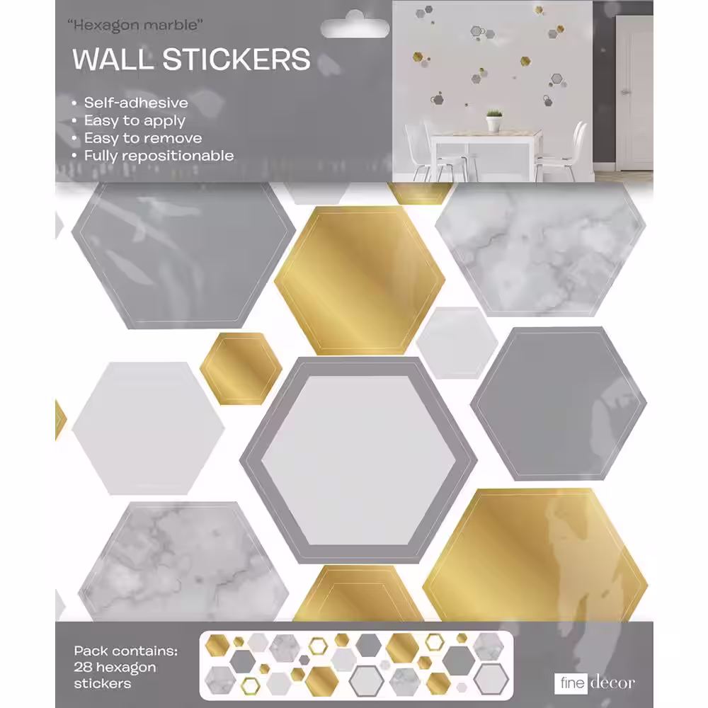 Fun4Walls Butterfly Foil Metallic Matte Wall Decal