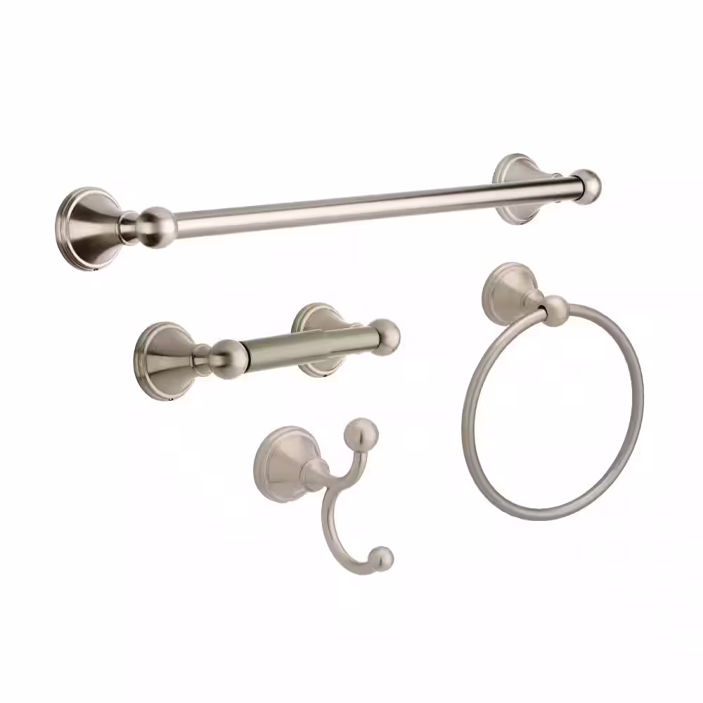 Delta Crestfield Toilet Paper Holder in Brushed Nickel