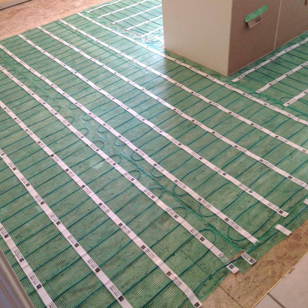 WarmlyYours TempZone 204 in. x 1.5 ft. 240-Volt Radiant Floor Heating Kit (Covers 25.5 sq. ft.)