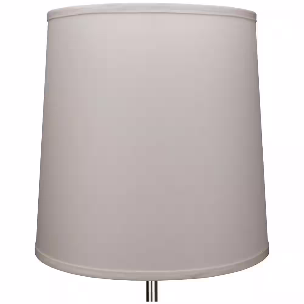 FenchelShades.com Fenchel Shades 13 in. Top Diameter x 15 in. Bottom Diameter x 15 in. Slant, Empire Lamp Shade - Linen Ivory