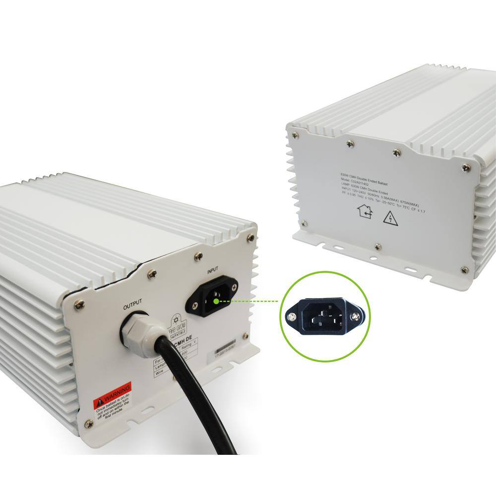 Hydro Crunch 630-Watt DE CMH Double Ended Ceramic Metal Halide Ballast